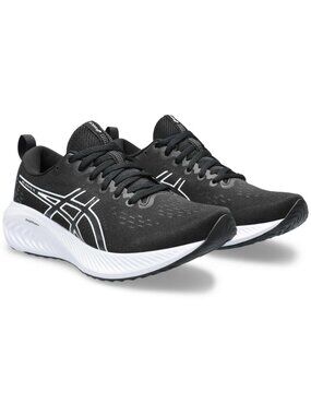 ASICS Women's GEL-EXCITE 10 Running Sneakers Shoes Black White, Size 9.5 (New)